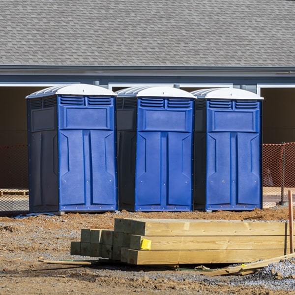 what is the cost difference between standard and deluxe porta potty rentals in Fort Towson Oklahoma